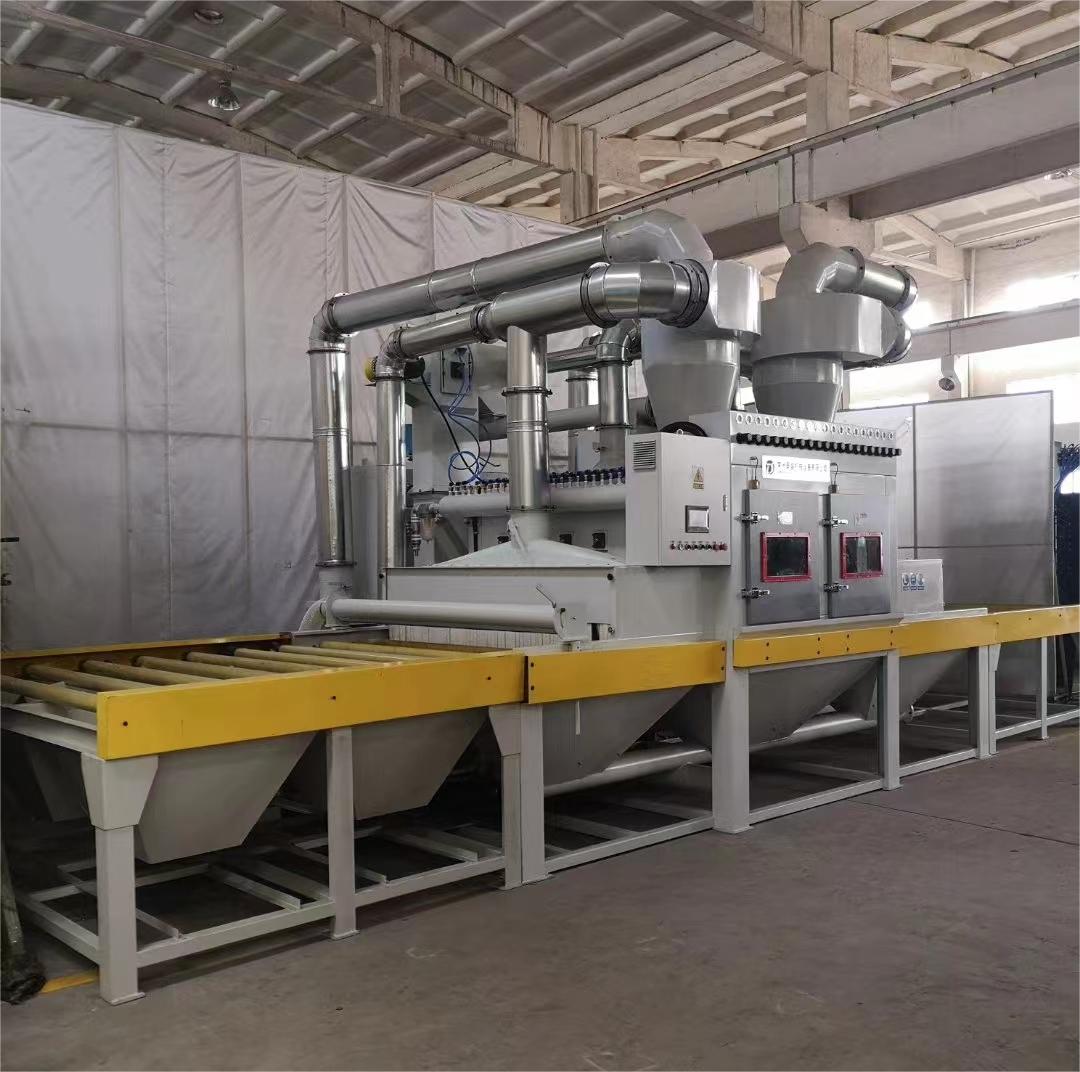 宿州抛丸机跑砂是什么原因