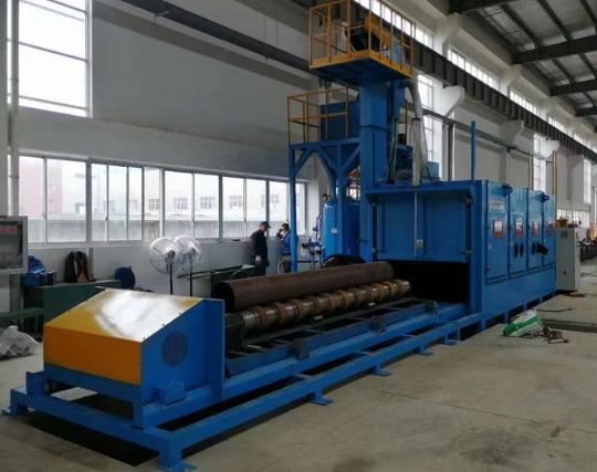 宿州喷砂机在管道除锈中的现场施工应用