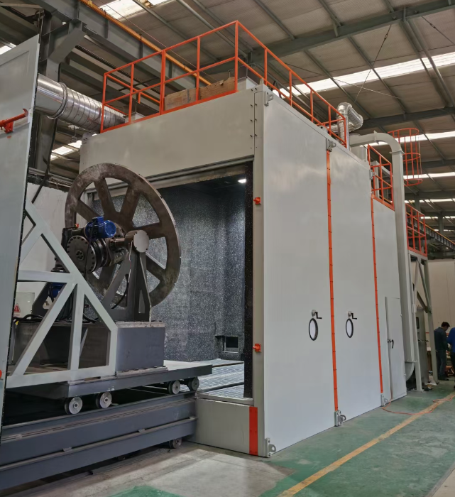 宿州封闭式喷砂房，环保与处理效果双保障