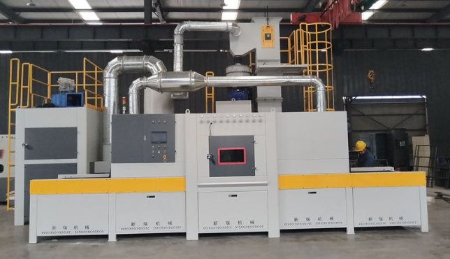 宿州工件喷砂不均匀？一台自动喷砂机就能解决