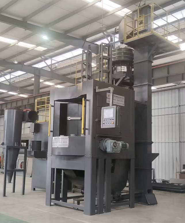 宿州转盘式喷砂机 提升圆形工件处理效率